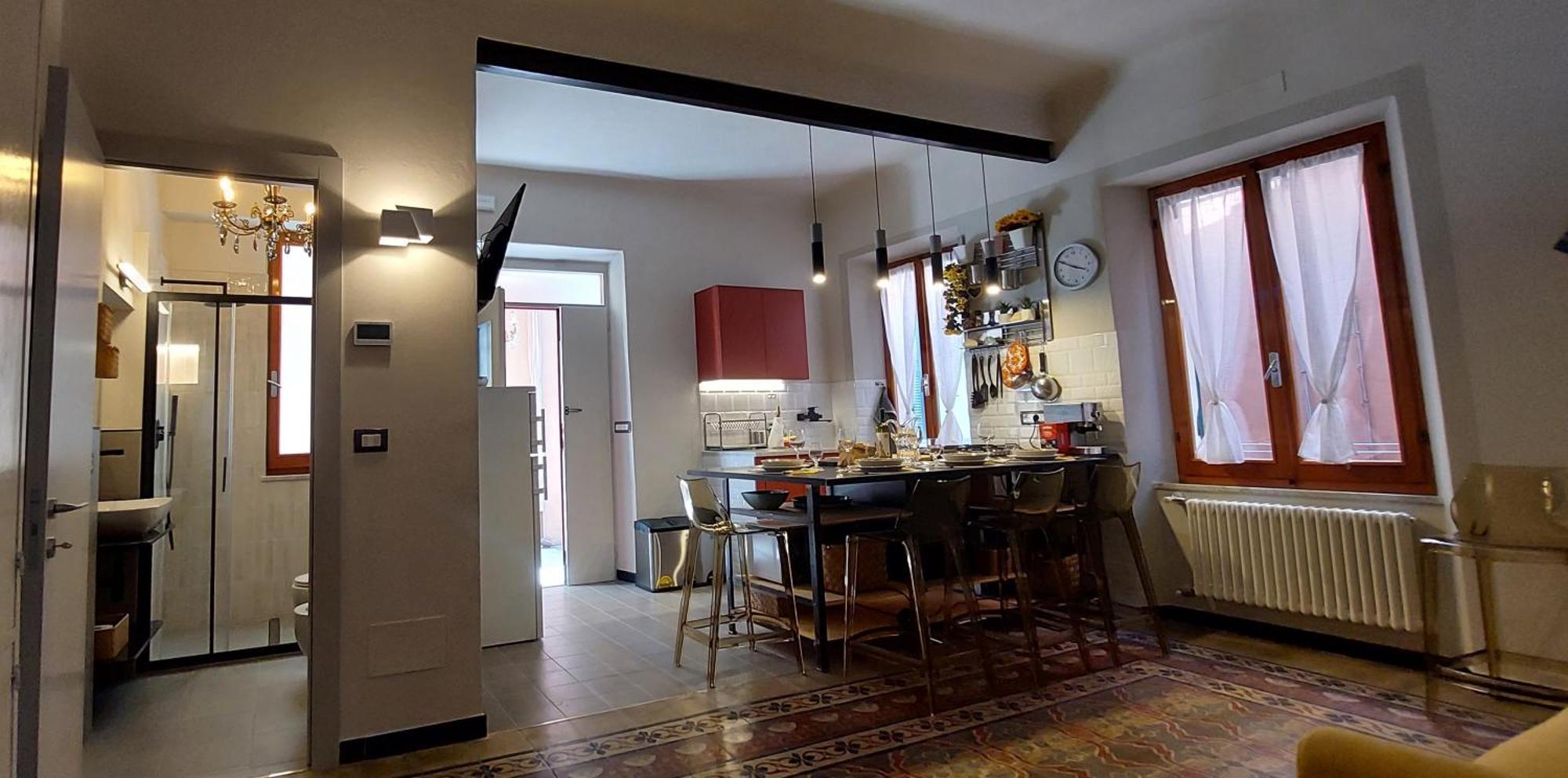 Moderno Appartamento Vista Mare, Con Parcheggio Privato ポルトヴェーネレ エクステリア 写真